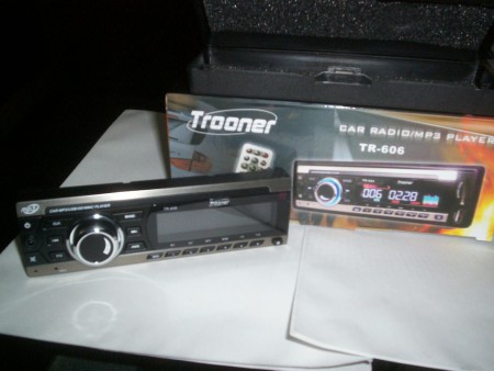 Radio con USB y lector de tarjeta sd